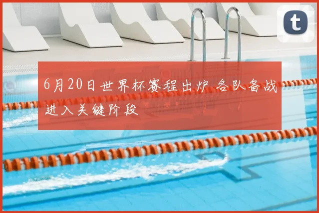 6月20日世界杯赛程出炉 各队备战进入关键阶段