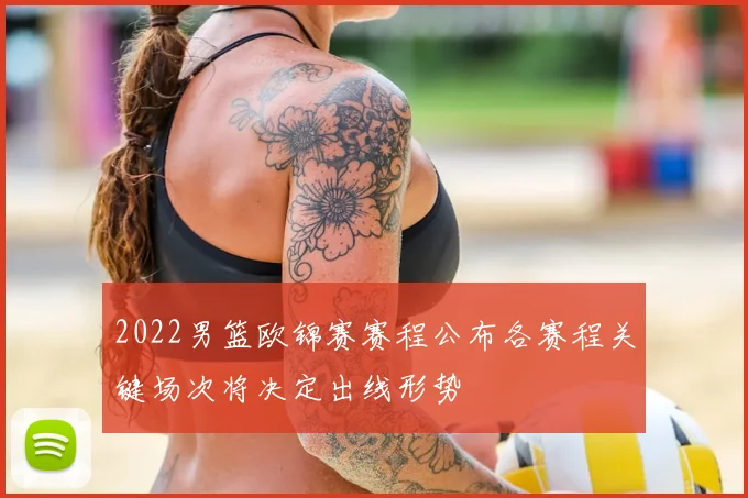 2022男篮欧锦赛赛程公布各赛程关键场次将决定出线形势