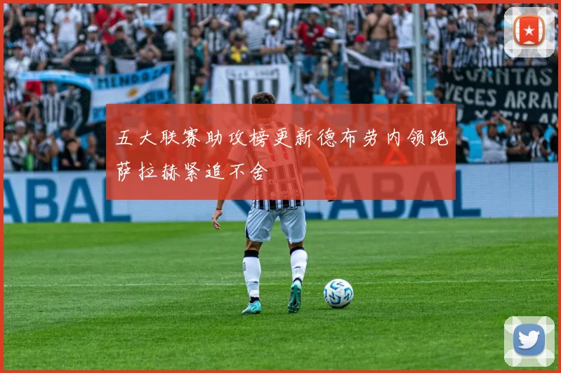 五大联赛助攻榜更新德布劳内领跑萨拉赫紧追不舍