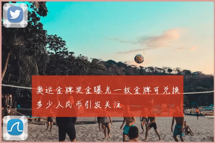 奥运金牌奖金曝光一枚金牌可兑换多少人民币引发关注